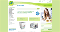 Desktop Screenshot of medico-lab.de